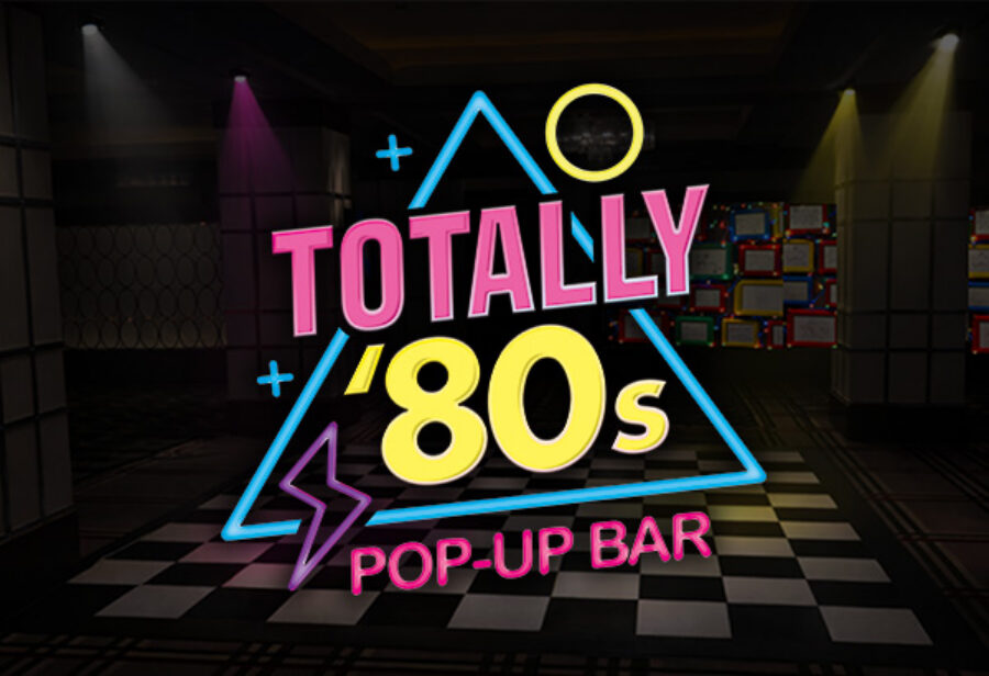 Totally 80s Pop-Up Bar
